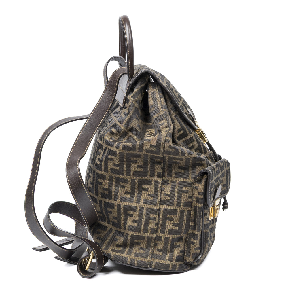 Fendi Flap Drawstring Backpack - Picture 4 of 10